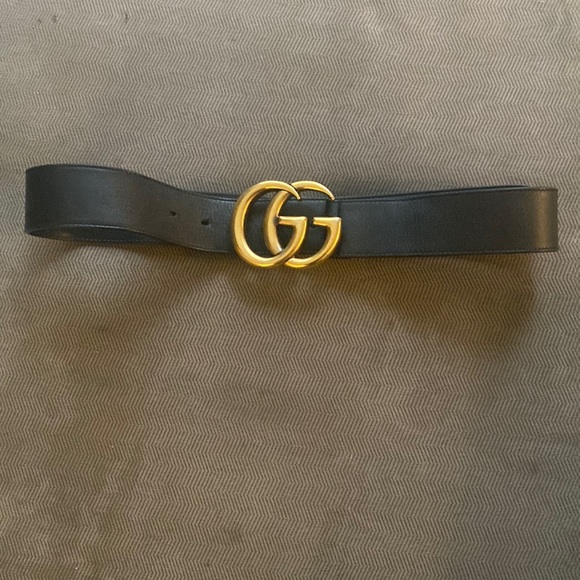 GUCCI LEATHER BELT - Picture 1 of 5